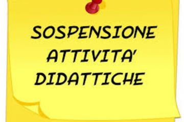SOSPENSIONE ATTIVITA' DIDATTICHE - aggiornamento DPCM del 4 marzo 2020